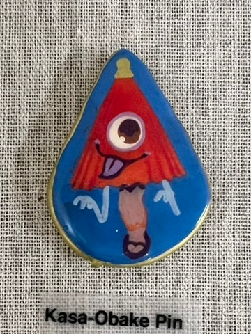 Pendragonfruit - Kasa-Obake Pin - Original Art- Yokai Exhibition