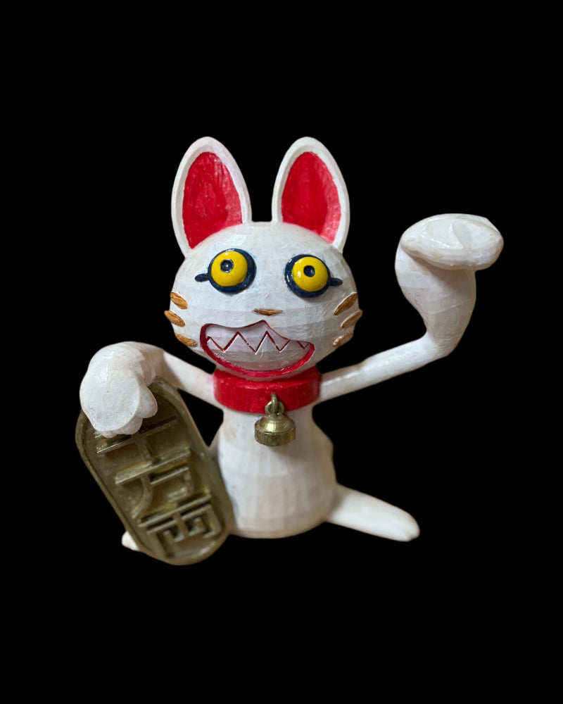 Gabe Janisz - Baka Neko - Original Art- Maneki Neko Exhibition