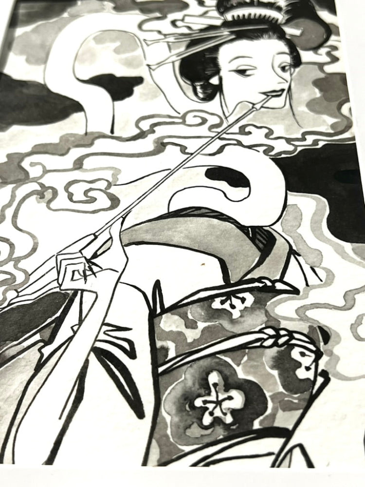 Sumin Ha - Untitled 1 - Original Art- Yokai Exhibition