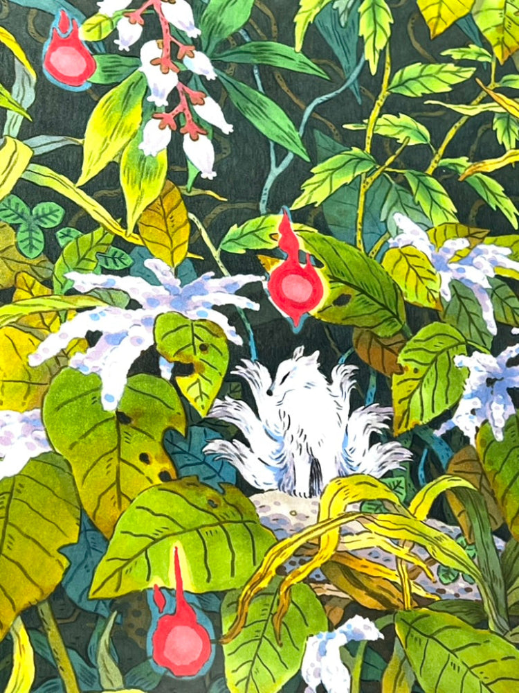 Sophia Du - Nogitsune - Original Art- Yokai Exhibition