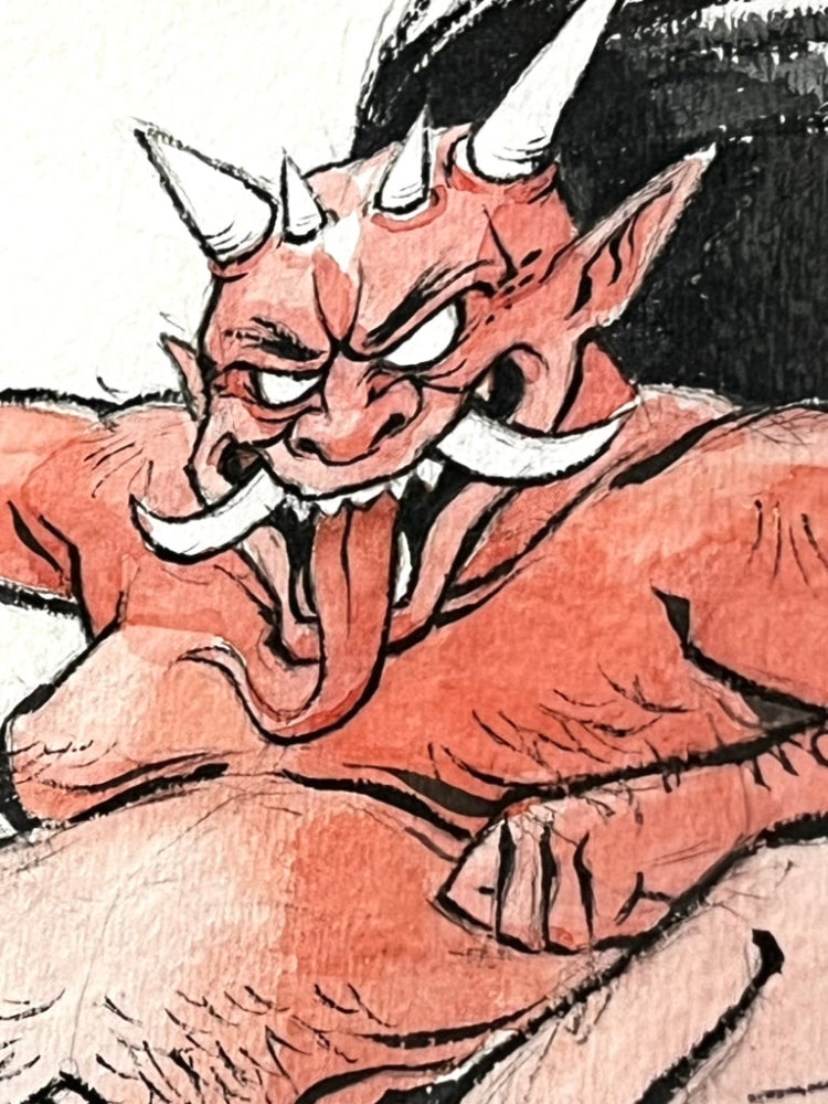 Soyeon Yoo - Oni - Original Art- Yokai Exhibition