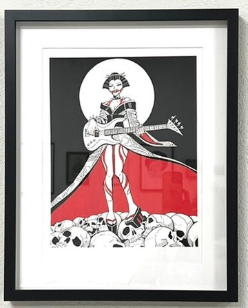 Claire Seckler - Kuchisake-onna - Original Art- Yokai Exhibition