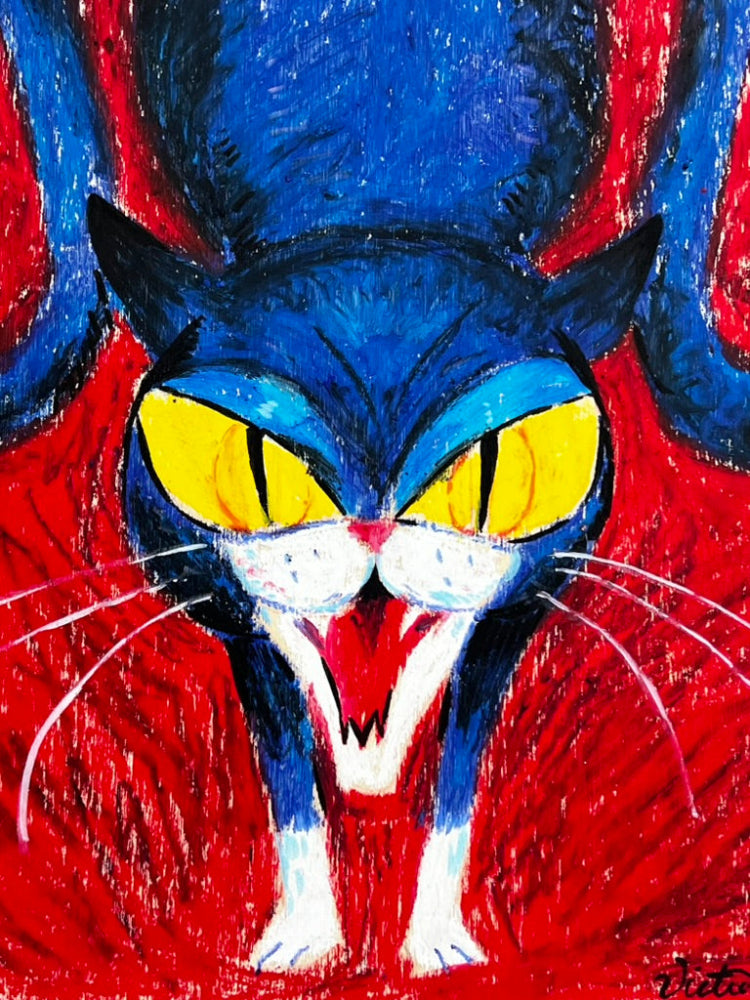 Victoria Ying - Nekomata - Original Art- Yokai Exhibition