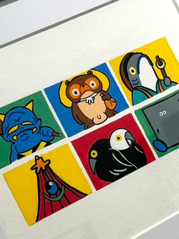 James Lien - Yokai Friends - Original Art- Yokai Exhibition