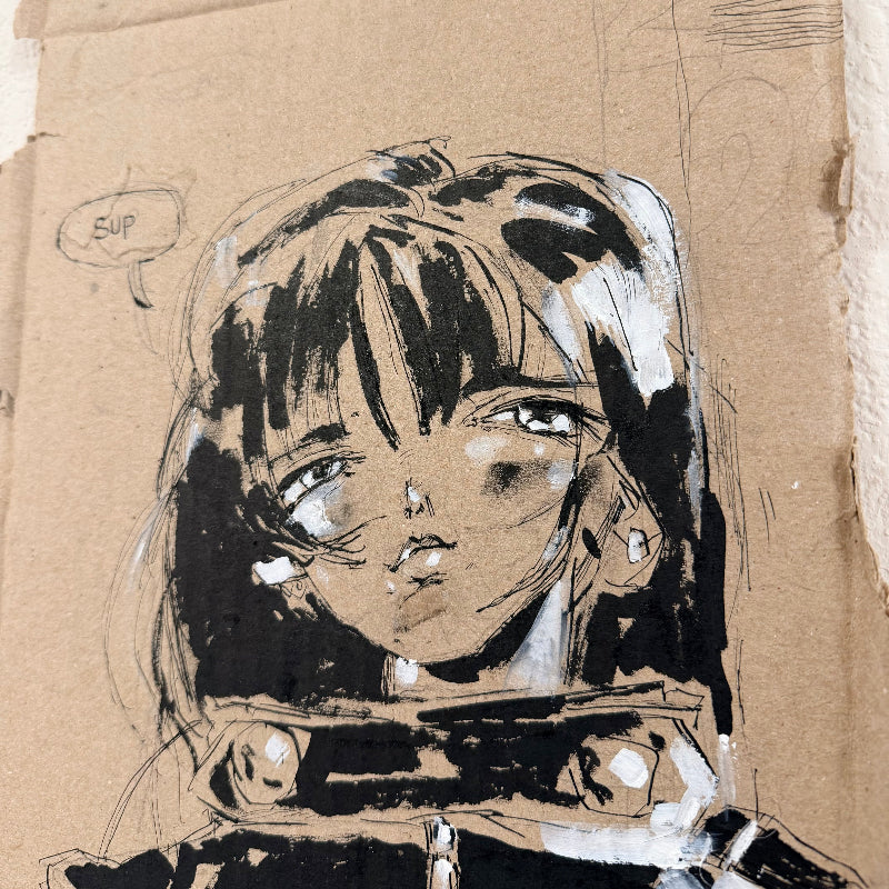 Asher Borison- Lux Human 1 - Original Art - Fundraiser