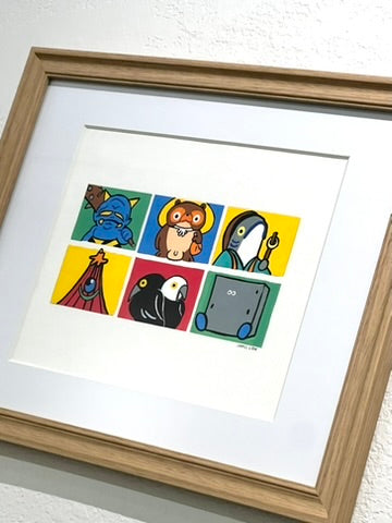 James Lien - Yokai Friends - Original Art- Yokai Exhibition
