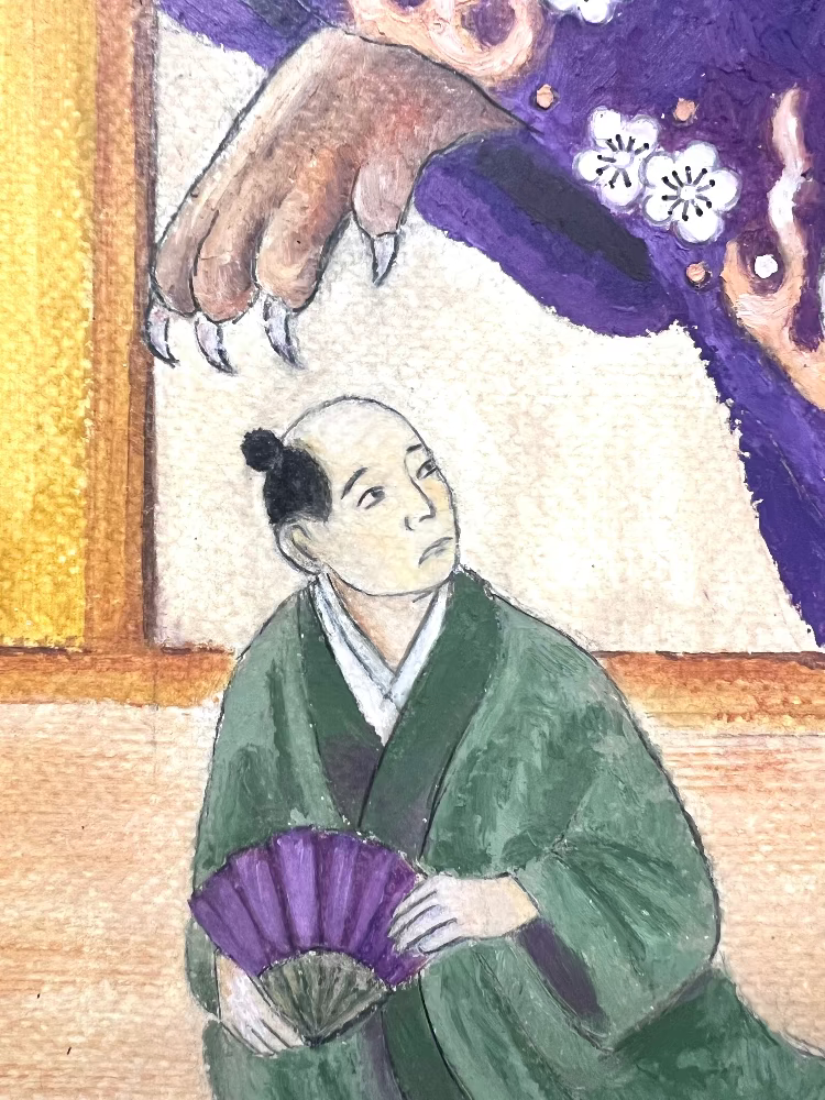 Christina Yi - Inugami - Original Art- Yokai Exhibition