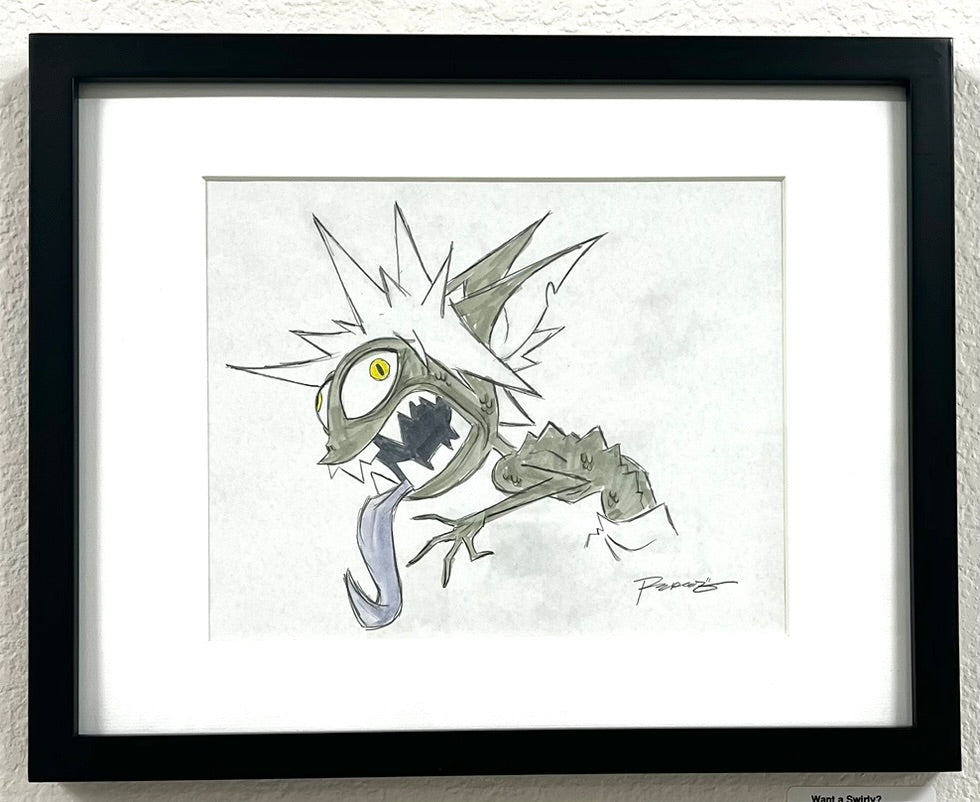 David Perez - Want a Swirly? - Original Art- Yokai Exhibition