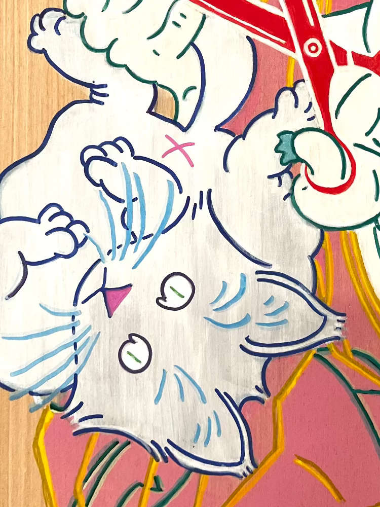 Eric Miller - Guilt - Original Art- Yokai Exhibition