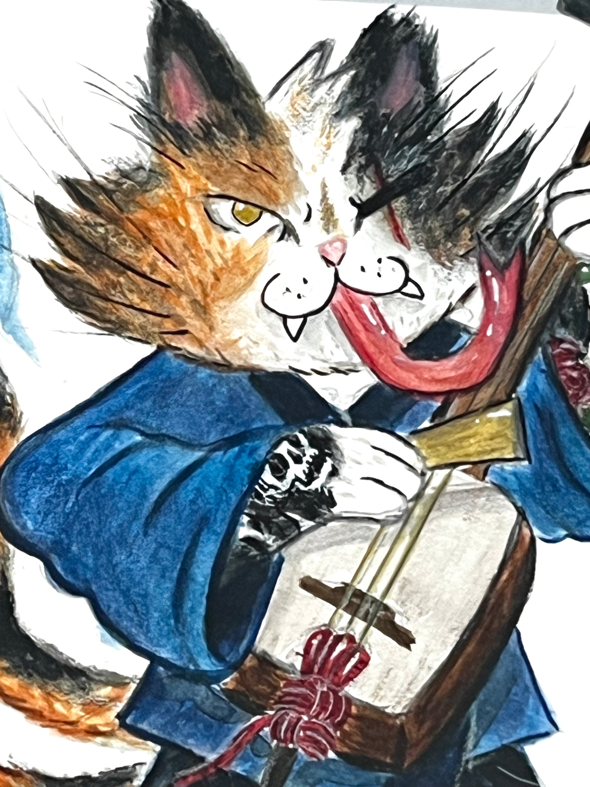 Kevin Chan - Nekomata - Original Art- Yokai Exhibition