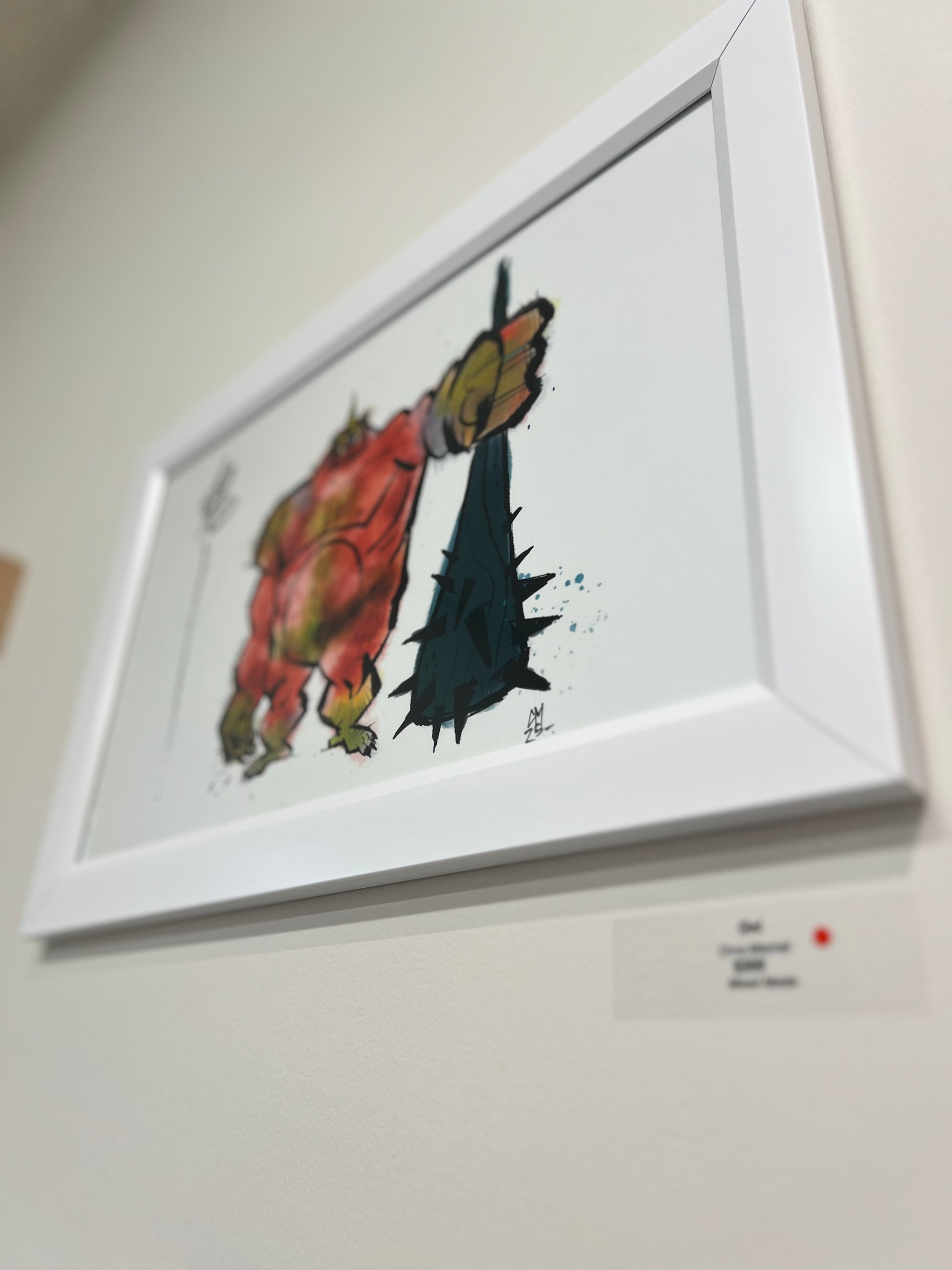 Chris Mitchell - Oni - Original Art- Yokai Exhibition (SOLD OUT)