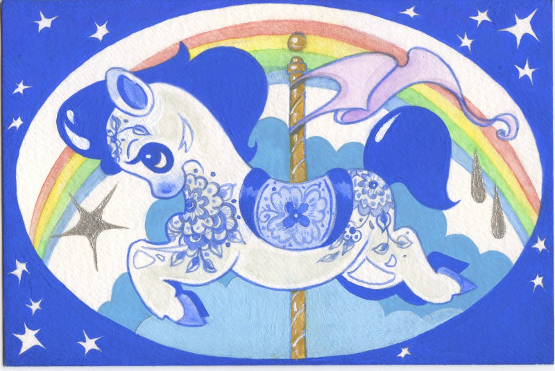 Aaron Aguilar Traditional Art piece #21 -  The 4"x 6"- Chinese Zodiac Show