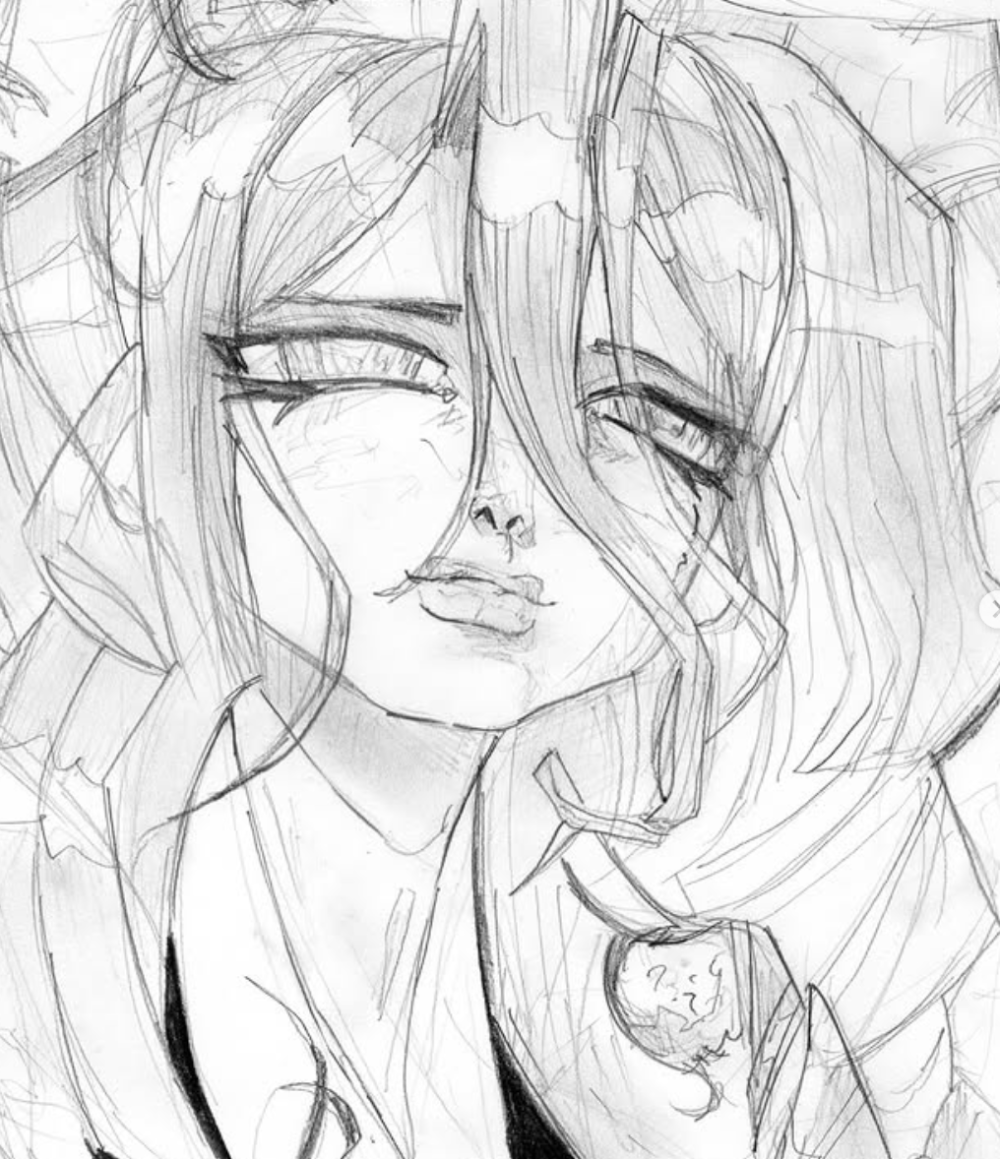Asher Borrison - Fatakachi-onna - Original Art- Yokai Exhibition