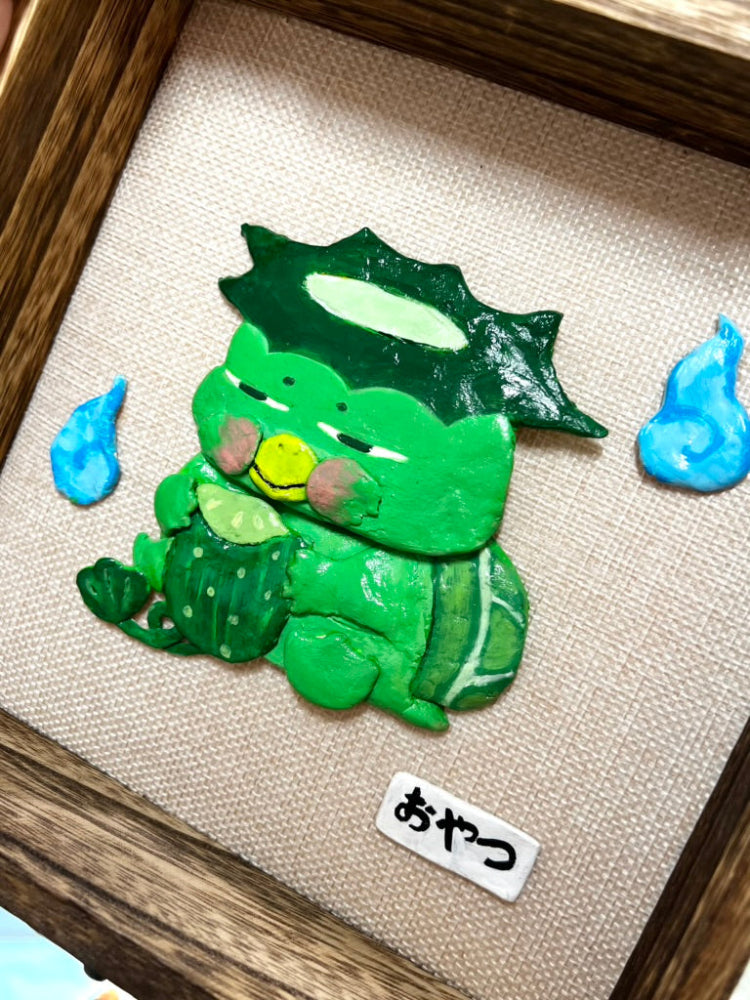 Riyoko Iwamoto - Snack Time - Original Art - Yokai Exhibition (SOLD)