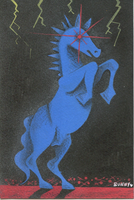 Bunny Baum Traditional Art piece #41 -  The 4"x 6"- Chinese Zodiac Show