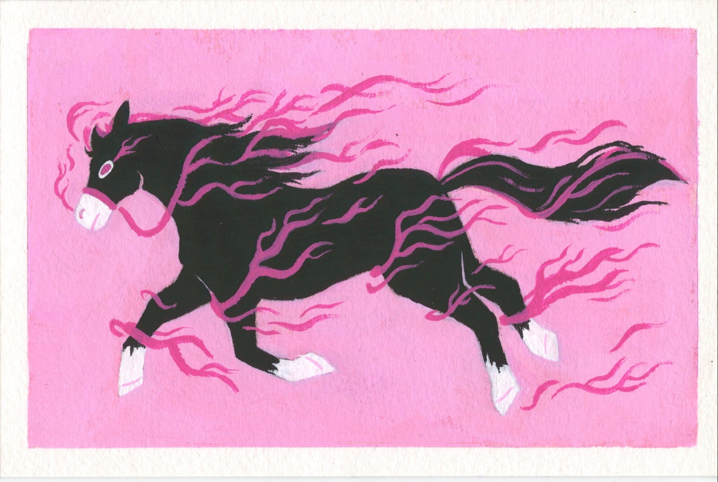 Chun Chen Traditional Art piece #69 -  The 4"x 6"- Chinese Zodiac Show