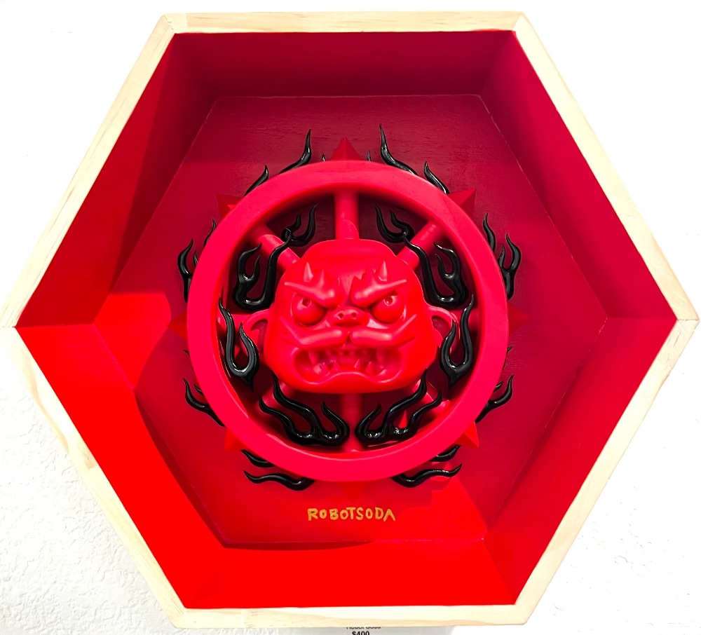 Robot Soda- Soultaker - Original Art- Yokai Exhibition