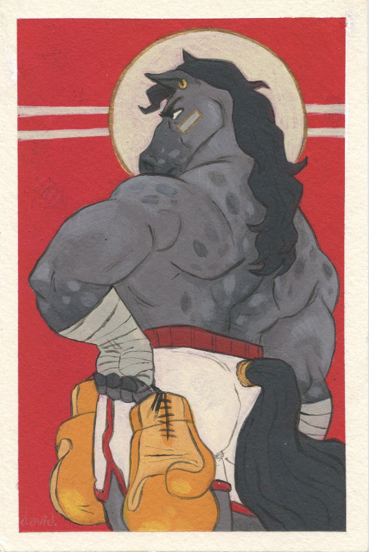 David DePasquale Traditional Art piece #58 -  The 4"x 6"- Chinese Zodiac Show