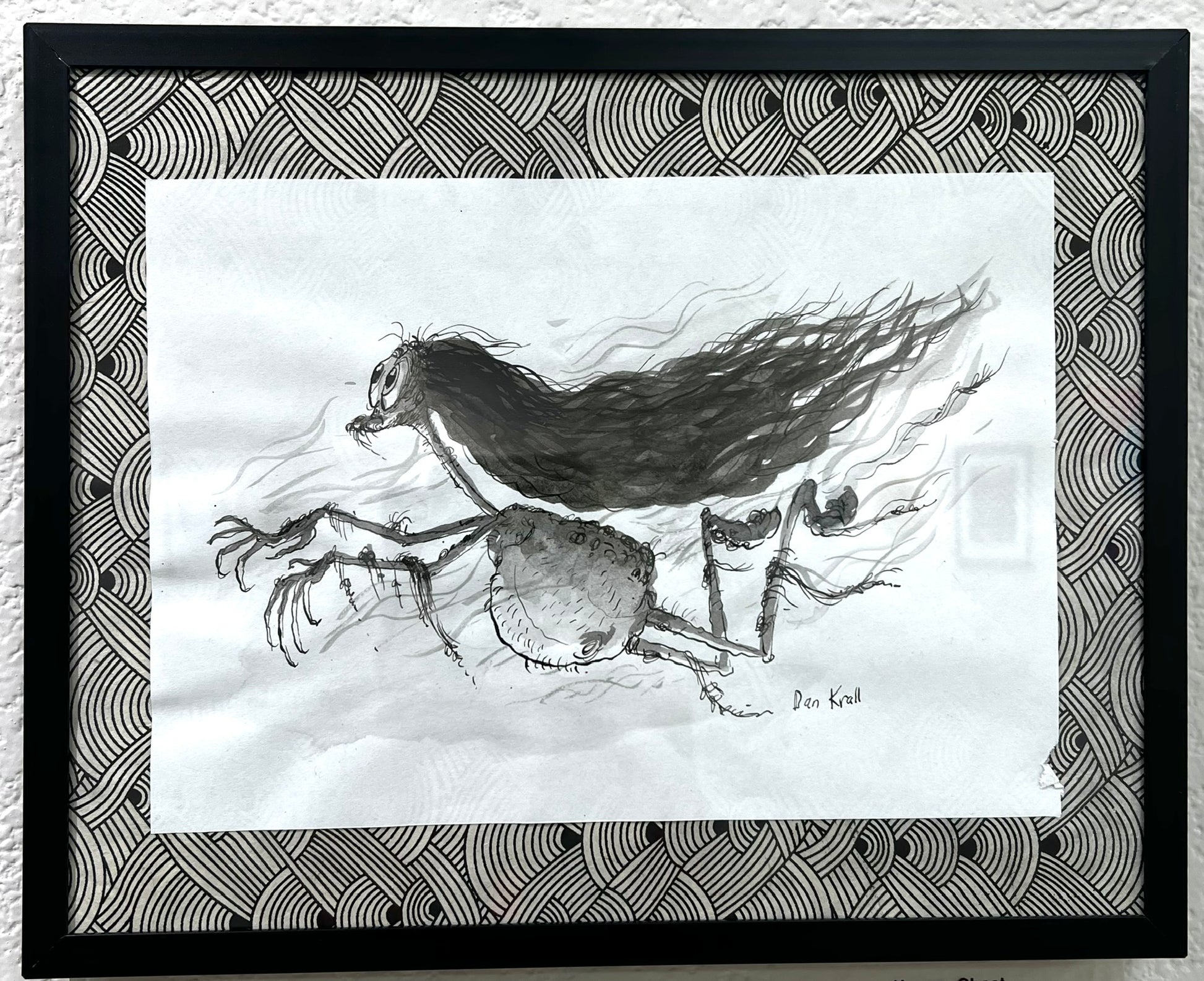 Dan Krall - Hungry Ghost - Original Art- Yokai Exhibition