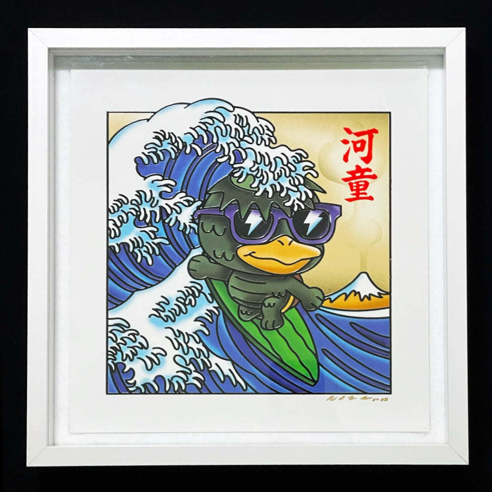 Mr Kone - Kappa Pop Wave - Original Art- Yokai Exhibition