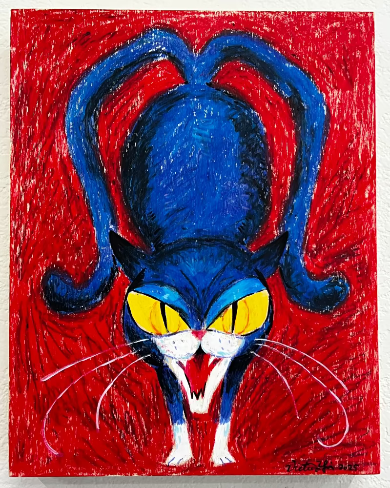 Victoria Ying - Nekomata - Original Art- Yokai Exhibition