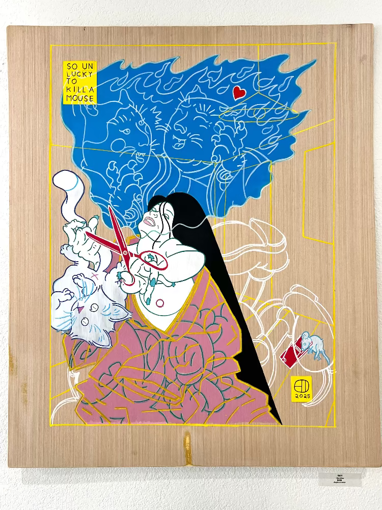 Eric Miller - Guilt - Original Art- Yokai Exhibition