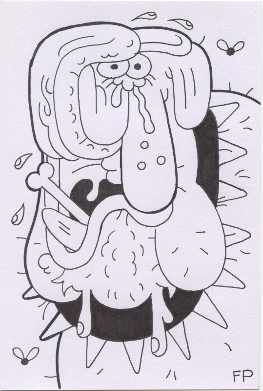 Fern Puig Traditional Art piece #189 - The 4"x 6"- Chinese Zodiac Show