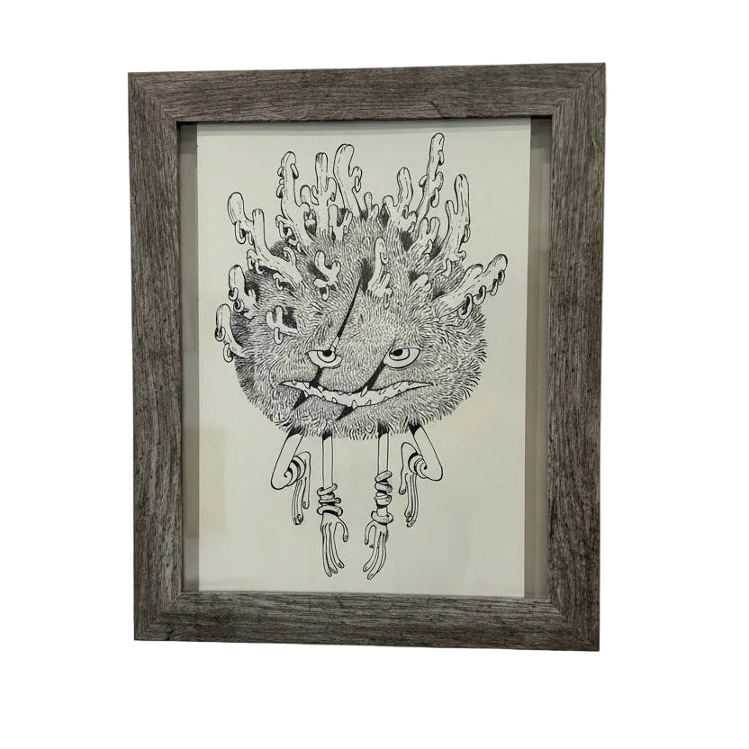 Violaine Briat - Original Drawing #1 - Lux Humans Gallery Fundraiser