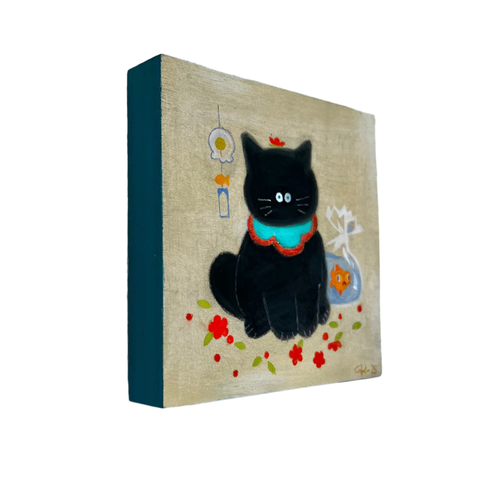 Grace Kum -Prize - Original Art- Maneki Neko Exhibition