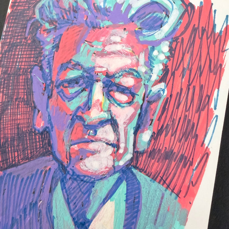 Yuki Shafer - David Lynch - Original Art- Fundraiser