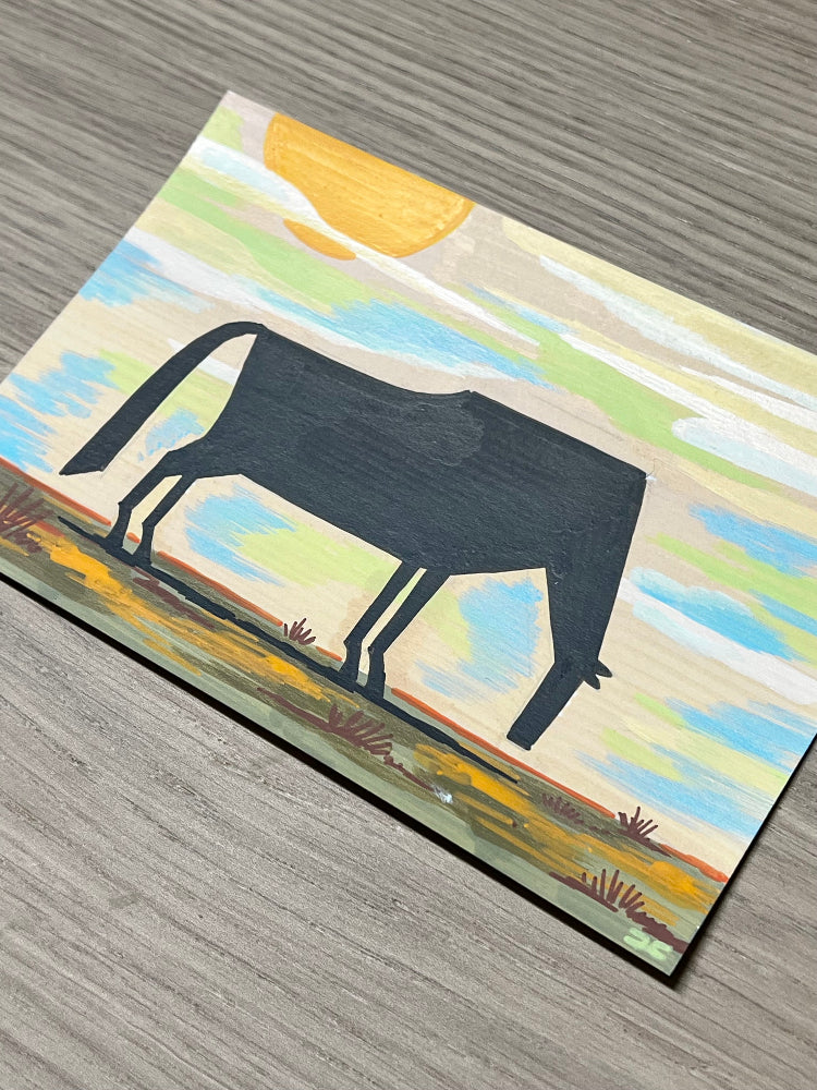 Ahmed Gamal Traditional Art piece #174 - The 4"x 6"- Chinese Zodiac Show