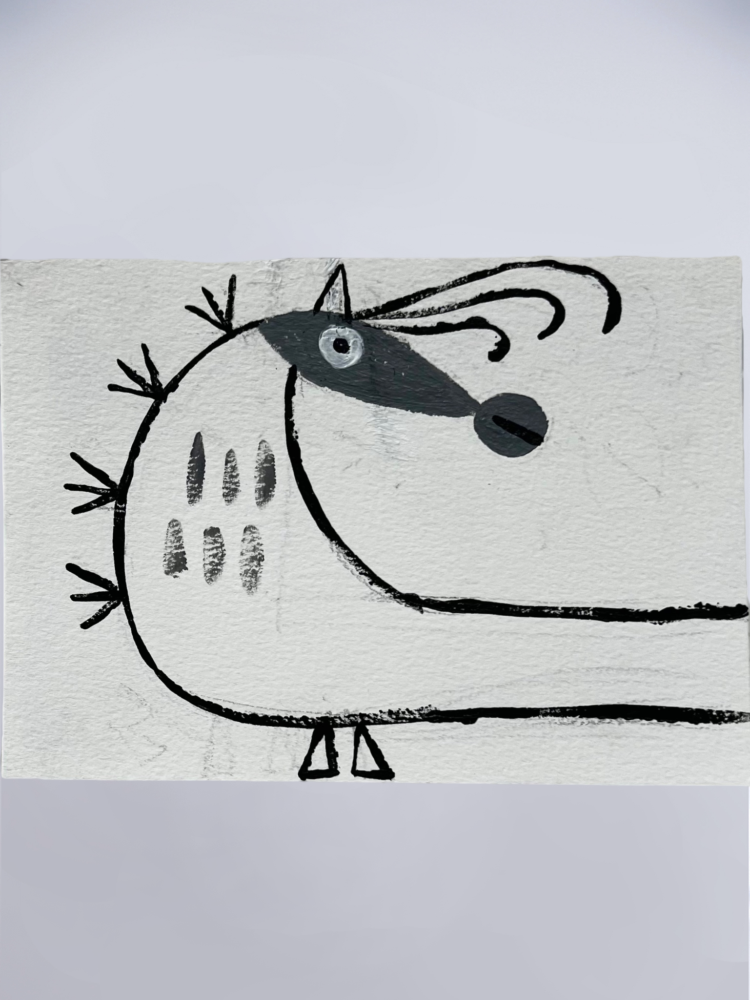 Pakoto Martinez Traditional Art piece #113 -  The 4"x 6"- Chinese Zodiac Show