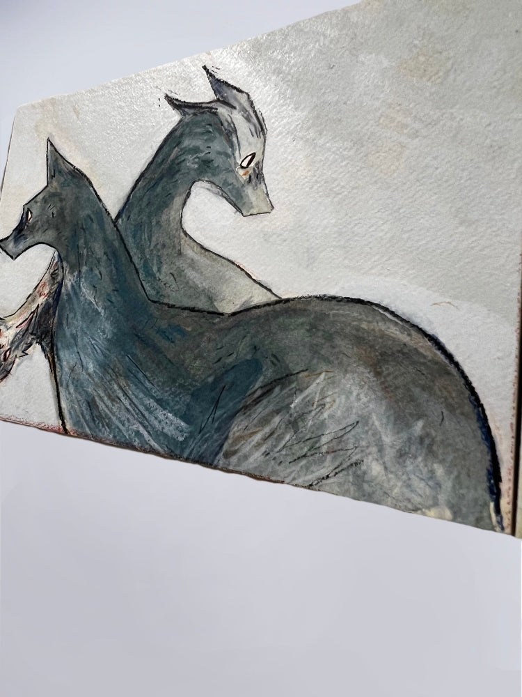 Marcos Elizalde Traditional Art piece #142 -  The 4"x 6"- Chinese Zodiac Show