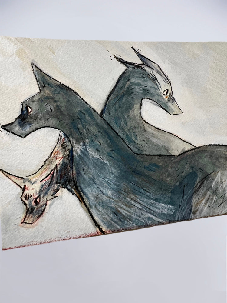 Marcos Elizalde Traditional Art piece #142 -  The 4"x 6"- Chinese Zodiac Show