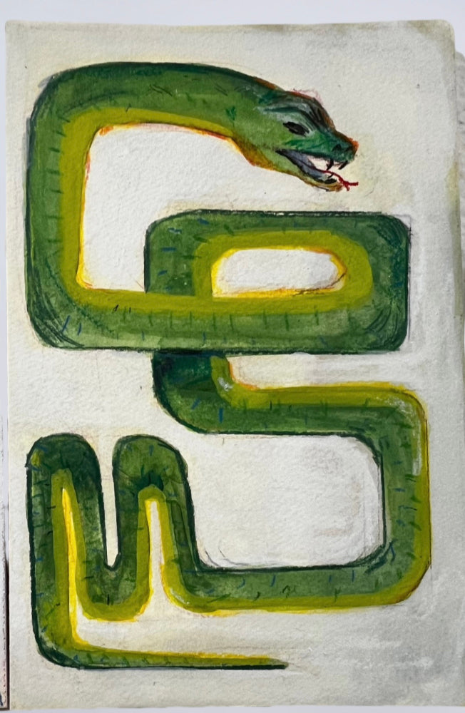 Marcos Elizalde Traditional Art piece #143 -  The 4"x 6"- Chinese Zodiac Show