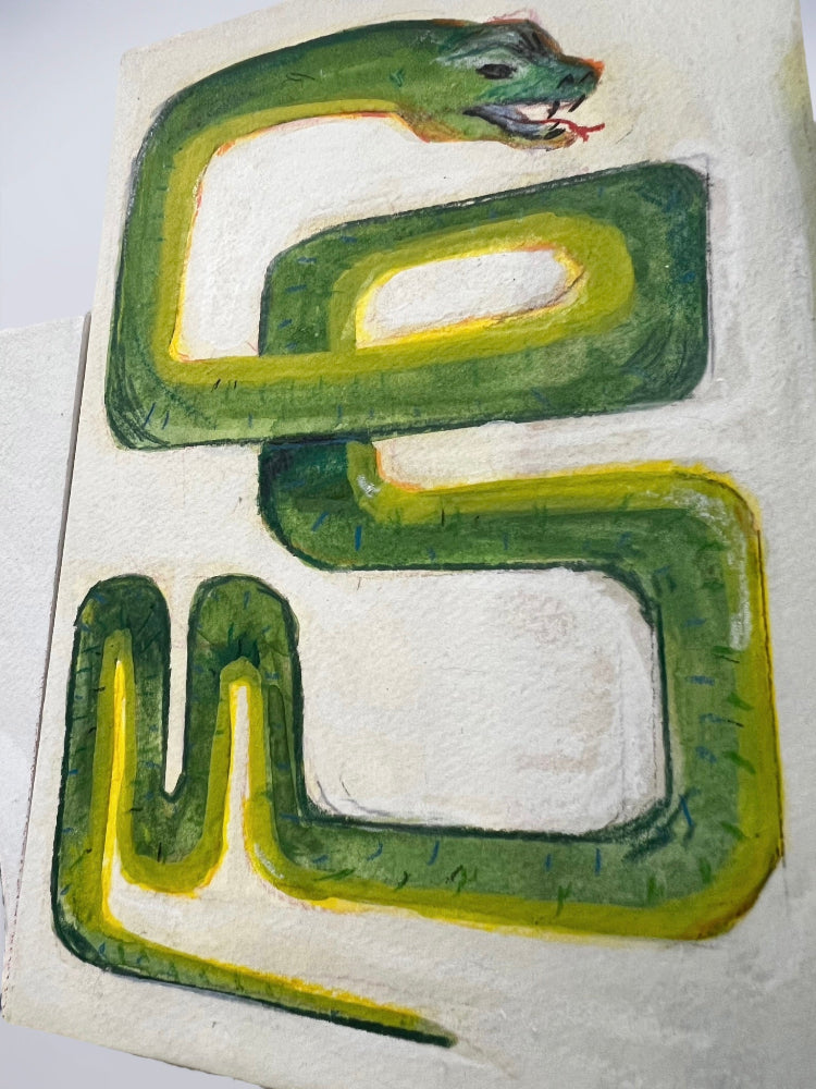 Marcos Elizalde Traditional Art piece #143 -  The 4"x 6"- Chinese Zodiac Show