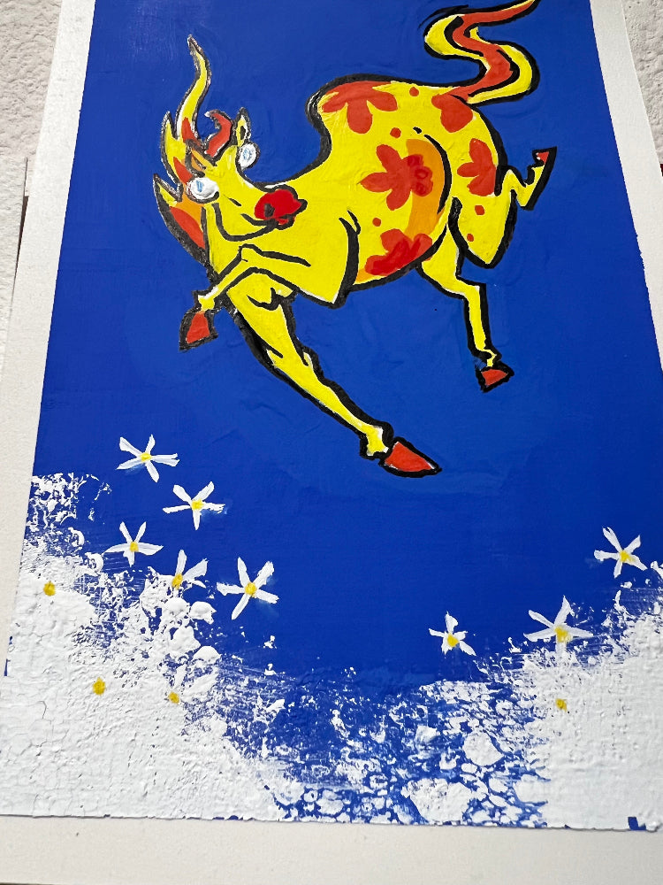 David Gerhard Traditional Art piece #193 - The 4"x 6"- Chinese Zodiac Show