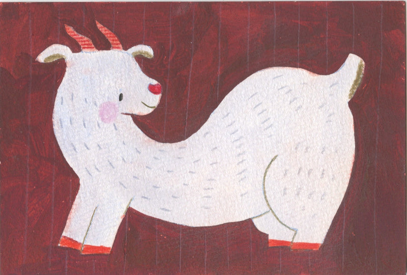 Katie Mai Traditional Art piece #91 -  The 4"x 6"- Chinese Zodiac Show