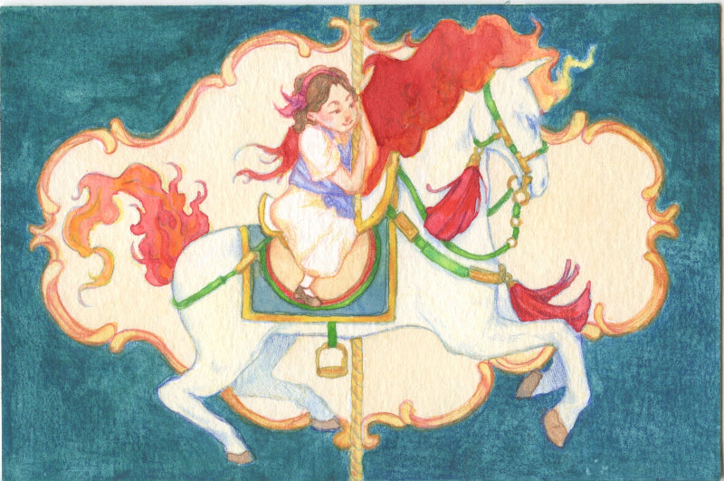 Kristina Lee Traditional Art piece #196 - The 4"x 6"- Chinese Zodiac Show