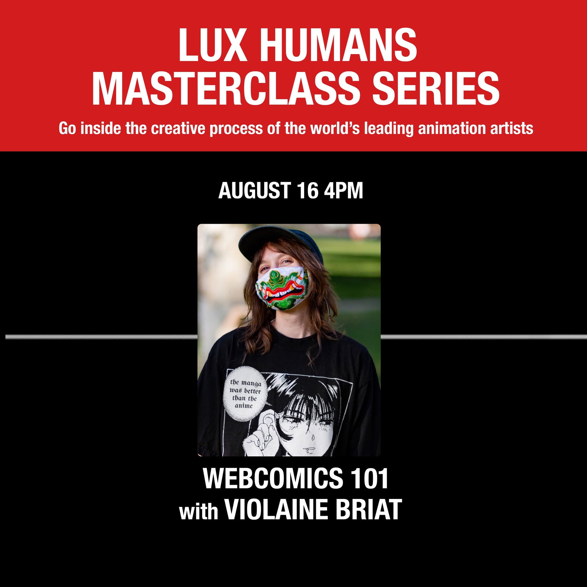 Master Session 6 : WEBCOMICS 101 with VIOLAINE BRIAT