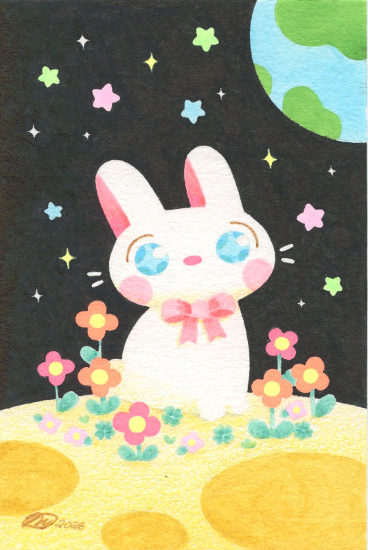 Megan Sayuri Uchida Traditional Art piece #22 -  The 4"x 6"- Chinese Zodiac Show