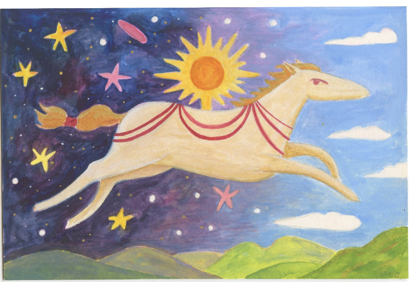 Olivia Asis Traditional Art piece #144 -  The 4"x 6"- Chinese Zodiac Show