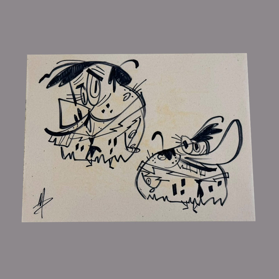 Marc Perry- Original Sketches #1 - Original Art - Lux Humans Fundraiser