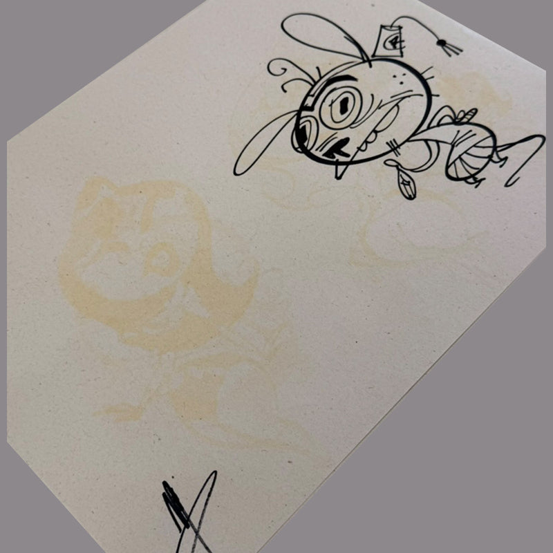Marc Perry - Original Sketches #10 - Lux Humans Gallery Fundraiser