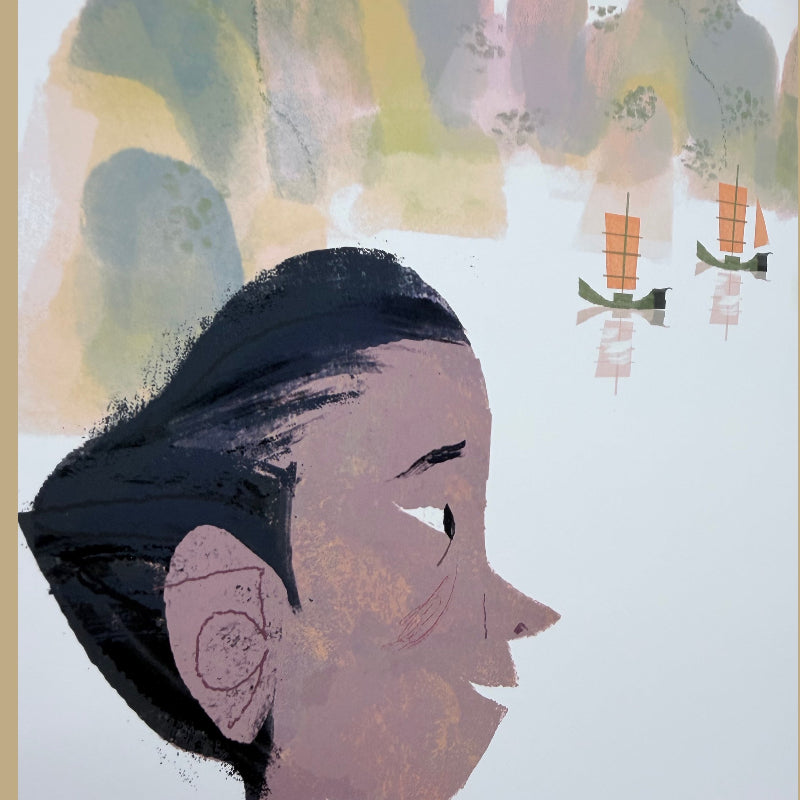 Chris Sasaki - Paper Son 2 - Art Print - Chris Sasaki Exhibition