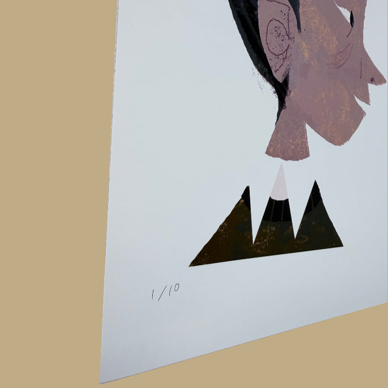 Chris Sasaki - Paper Son 2 - Art Print - Chris Sasaki Exhibition