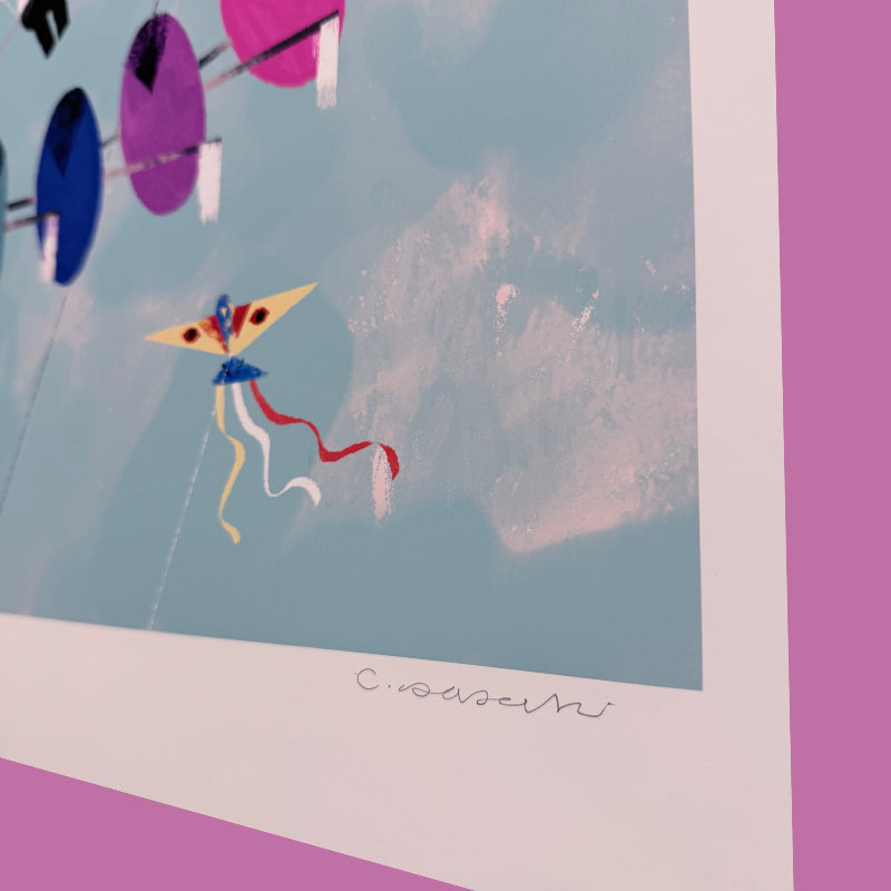 Chris Sasaki - Paper Son 3 - Art Print - Chris Sasaki Exhibition