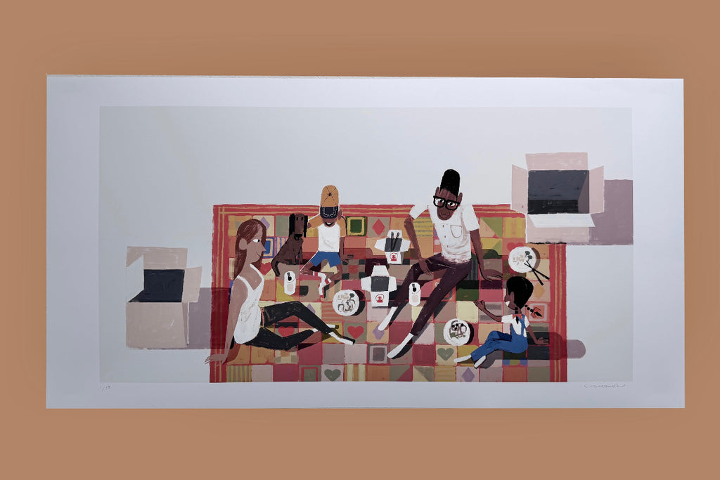 Chris Sasaki - Home Is A Window 1 - Art Print - Chris Sasaki Exhibition