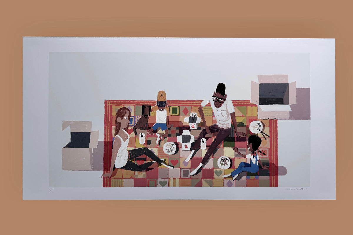 Chris Sasaki - Home Is A Window 1 - Art Print - Chris Sasaki Exhibition