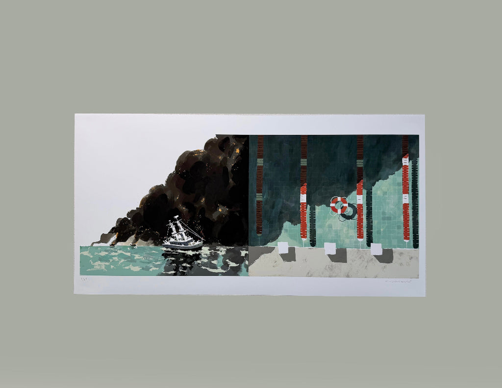Chris Sasaki - Sakamoto 4 - Art Print - Chris Sasaki Exhibition